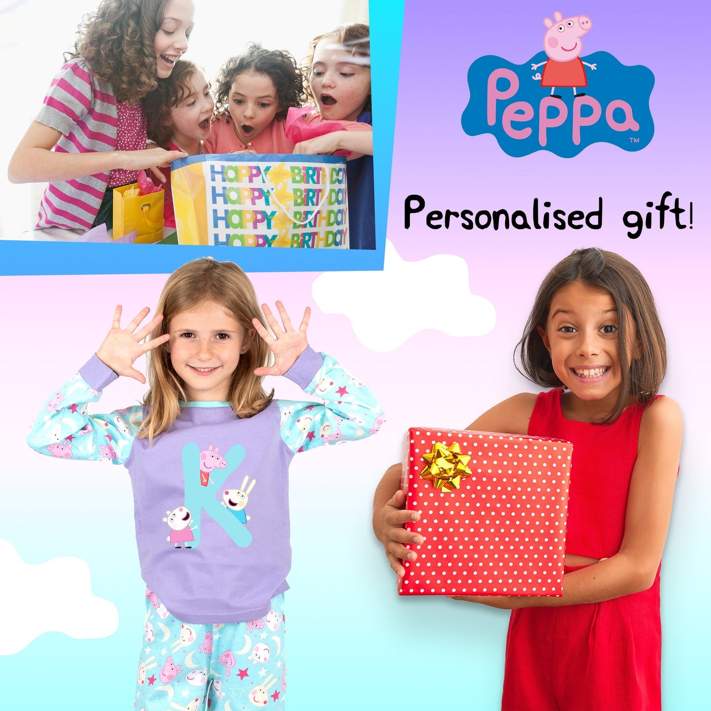 Pyjama – Peppa Pig Initial
