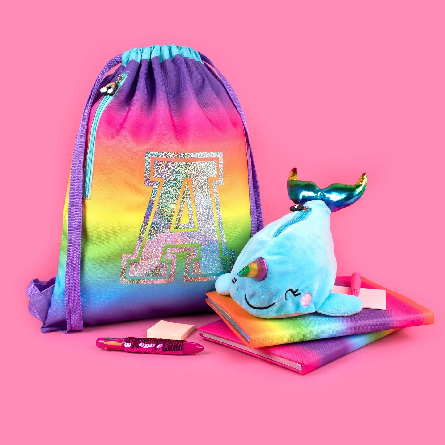 Strap Sacs à cordon – arc-en-ciel