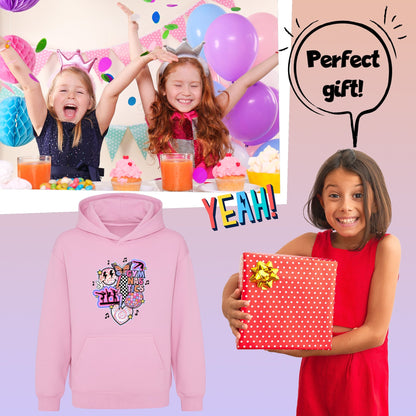 Sweat à capuche gymnastique – Fringoo Gymnastic for Cotton Rich Soft Hooded – Gymnastic Vibes-rose