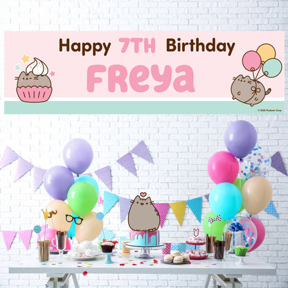 Bannière d’anniversaire – Pusheen for