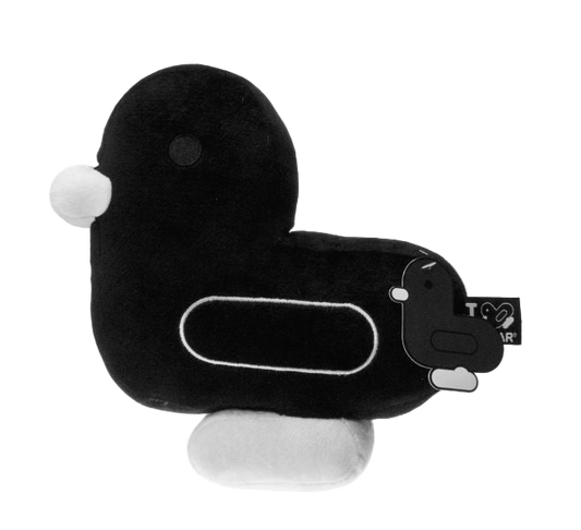 Coussin Canard Noir