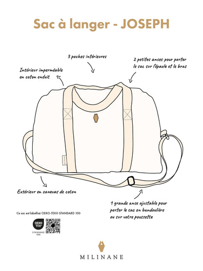 Sac à langer  - JOSEPH