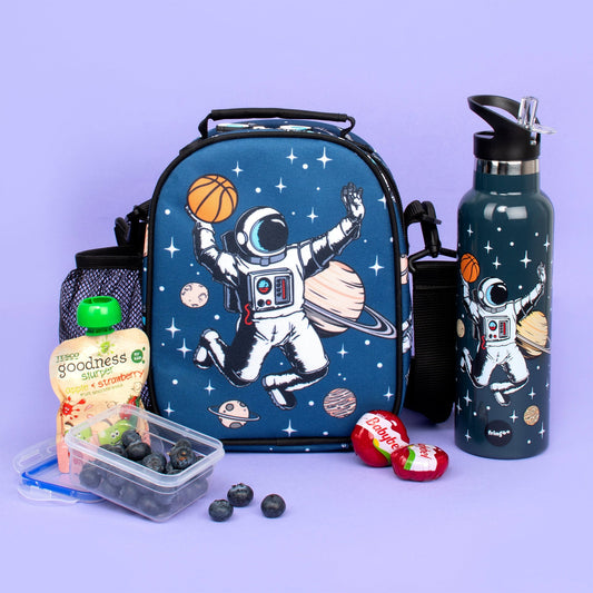 Gourde en acier inoxydable avec paille – acier inoxydable Bottle avec paille 600ml – Astronaut