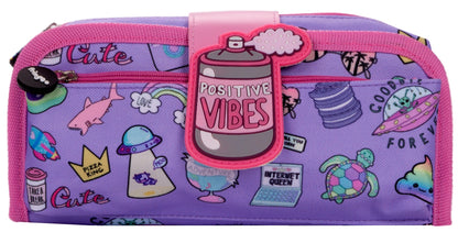 Silicone Patch Positive Vibesl Trousse scolaire