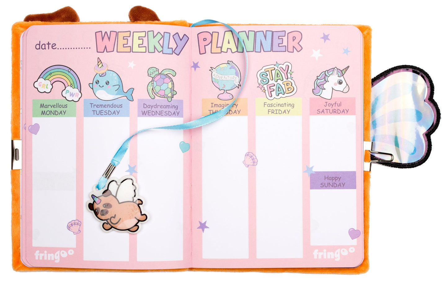 3D Secret Diary - Pug Wings