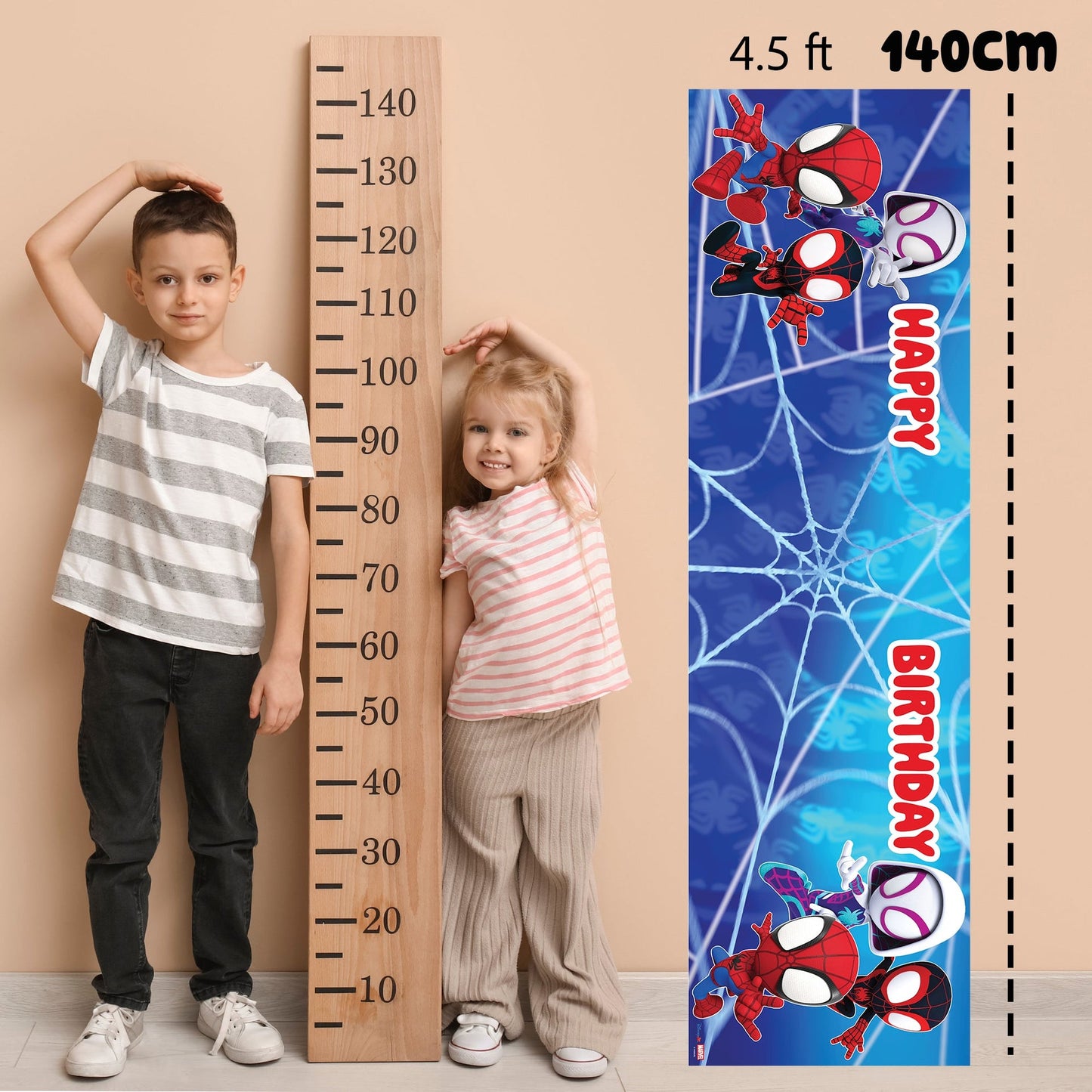 Bannière d’anniversaire – Marvel Spidey