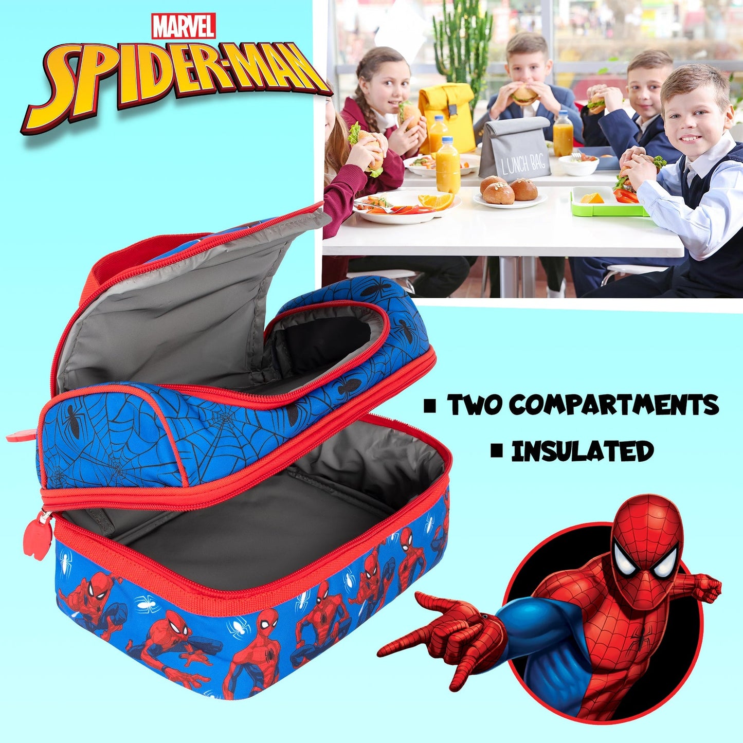 Spider-Man Multi Sac repas