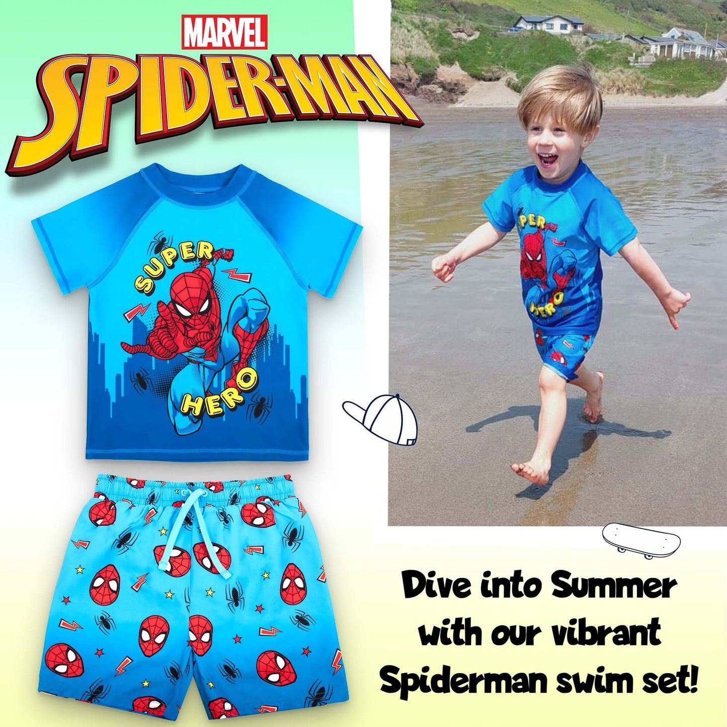 Swim Set – Spider-Man