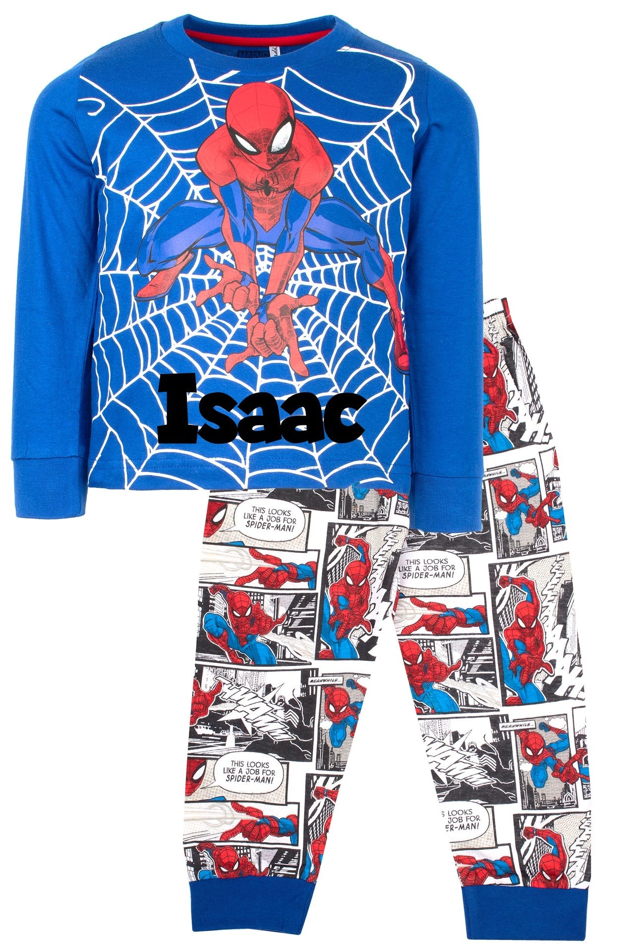 Pyjama – Set Spider-Man – bleu