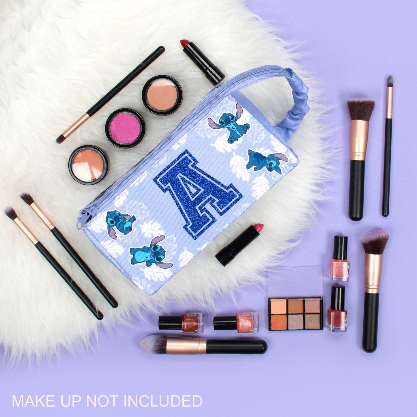 Stitch trousse de maquillage – pailleté Letter