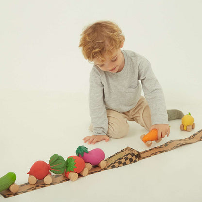 Sweetie la Fraise – Voiture-jouet bébé – vue produit 7