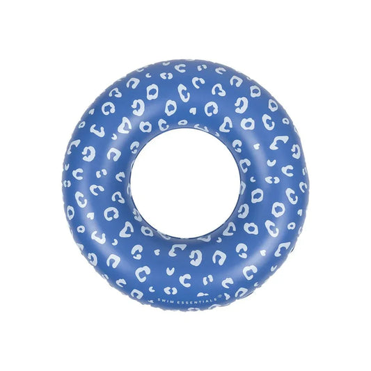 Bouée de piscine Léopard Bleu