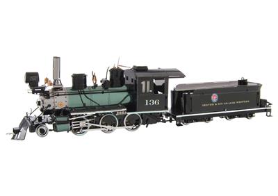 MetalEarth Vieil Ouest: 2-6-0 LOCOMOTIVE 19.5x3.5x4.8cm, maquette 3D en métal avec 4 feuilles, sur carte 12x17cm, 14+