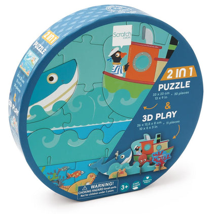 Puzzle 3D Play - Océan