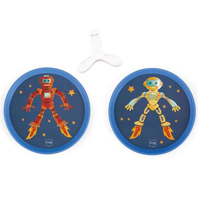 Scratch Active Play: DUO DISKER À MAIN / Robot diam.20cm, avec 1 disker magnétique, en boîte, 3+