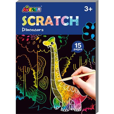 Mini Scratch Book - Dinosaures