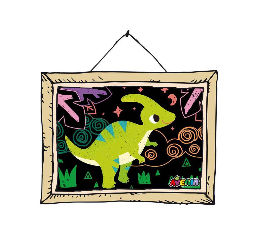 Scratch Junior Dinosaures livre avec dessins à gratter AVENIR – Only for  Cool Kids