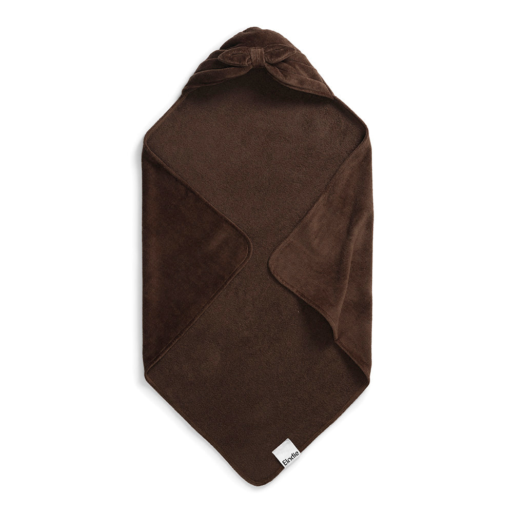 Cape de bain Chocolat Bow Elodie Details - OFCK.fr