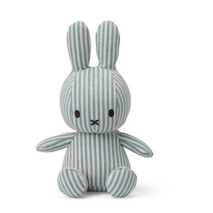 Miffy Denim Stripe 23cm Bon Ton Toys - OFCK.fr