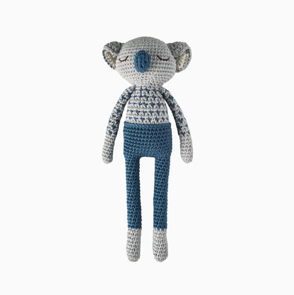 Doudou Koala Bleu Patti Oslo - OFCK.fr