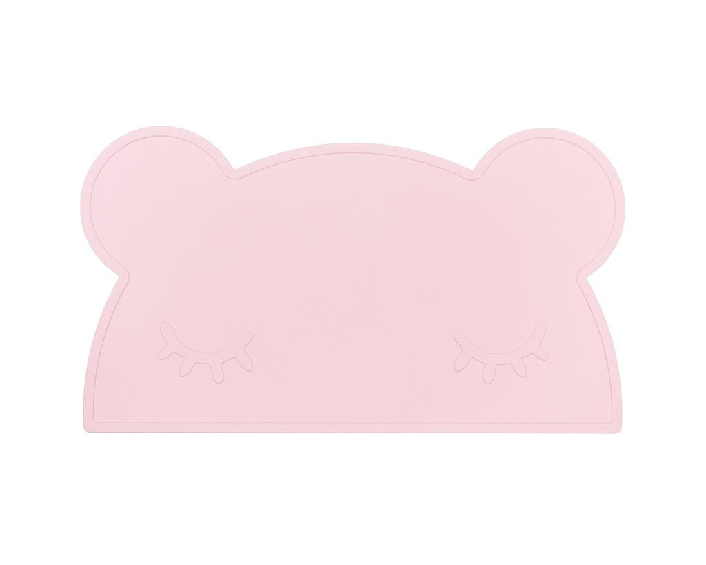 Set de Table en Silicone Ours Powder Pink We Might Be Tiny - OFCK.fr